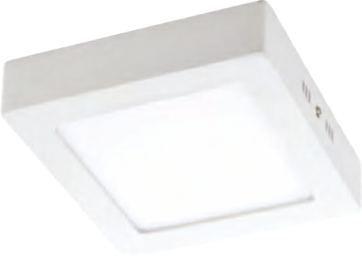 24W Surface Mounted Square White Panel Light