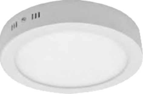 24W Surface Mounted Roud White Panel Light